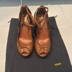 Fendi wedges